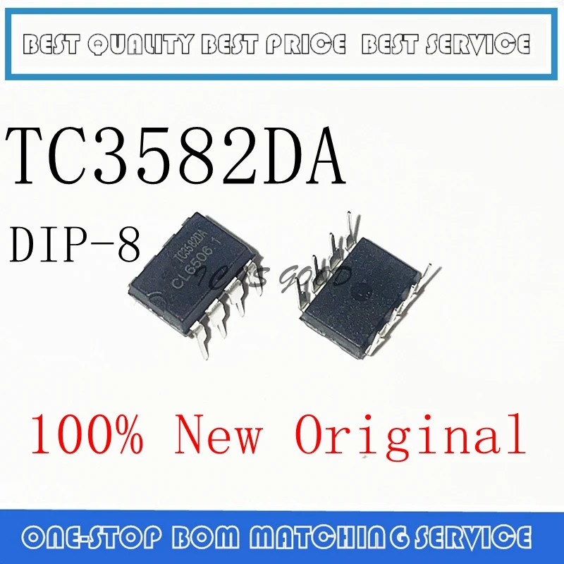 20PCS-100PCS  TC3582DA TC3582B MT3582DA HT3582DA HT3582D DIP-8 In Stock