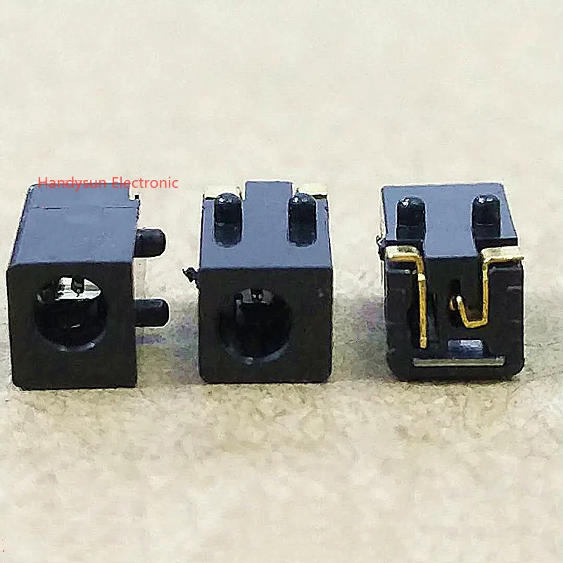 Toma de corriente de CC DC-096, Pin de cobre chapado en oro, interfaz de Base hembra, Chip interno, accesorios de teléfono, Conector de Panel de 2,0mm de diámetro