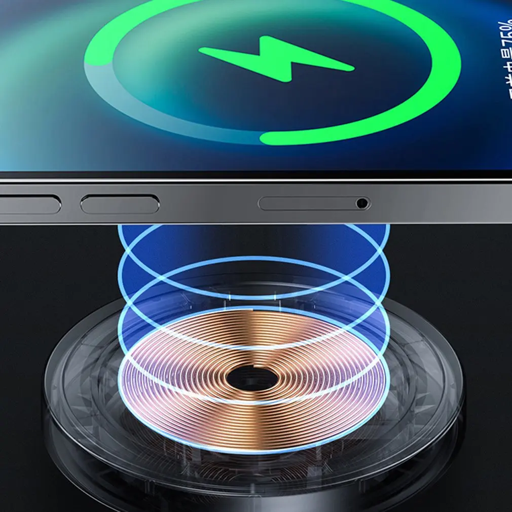 15W Qi Magnetische Drahtlose Auto Ladegerät Telefon Halter für iPhone 12 Pro Max Universal Wireless Lade Auto Telefon Halter für Huawei