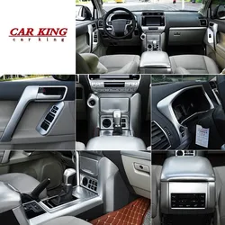 For Toyota land cruiser Prado 150 armrest rear Anti-scratch Trim Car interior air outlet cover Car accessories styling parts