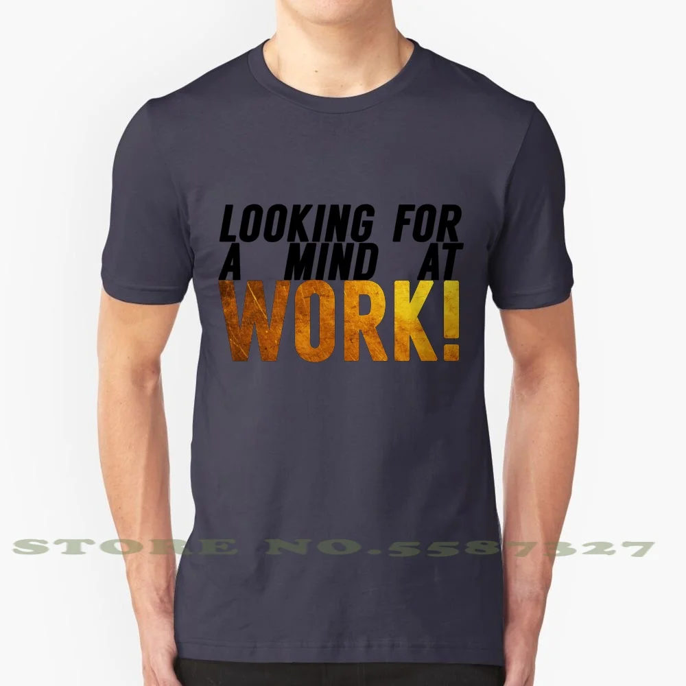 Looking For A Mind At Work 100% Pure Cotton T-Shirt Hamilton Musical The Schuyler Sisters Angelica Schuyler Eliza Schuyler