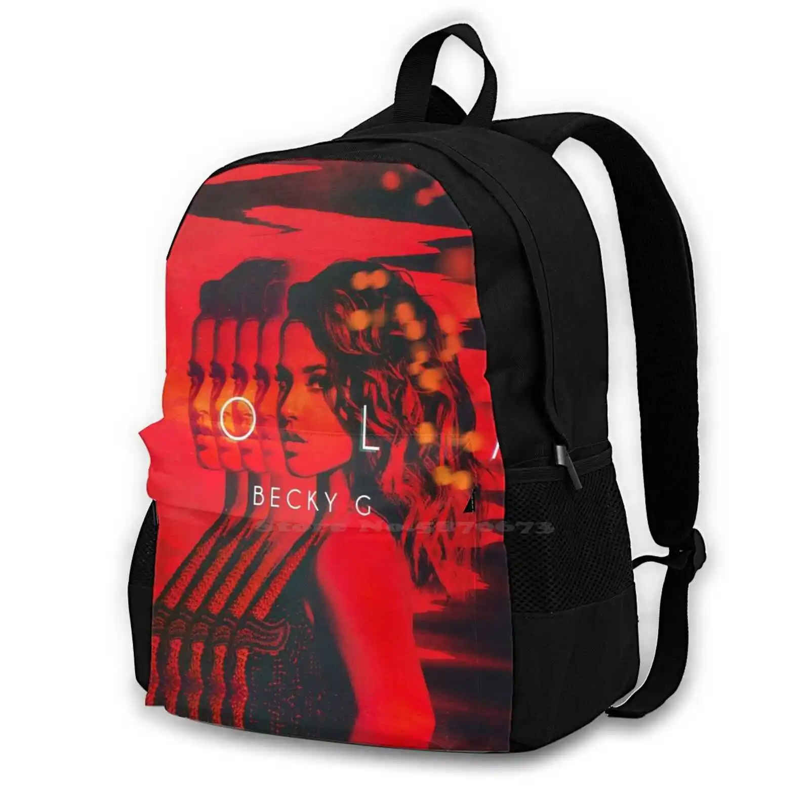 Sola Singer G Tour 2020 Buldes 250D Print Design Backpack Student Bag Sola Singer Tour Music