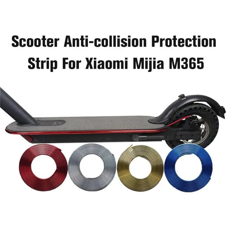 Electric Scooter Protective Bumper Anti-Collision Strip for Xiaomi M365 Pro 1S Pro2 Decorate Strip Anti-Collision M365 Part