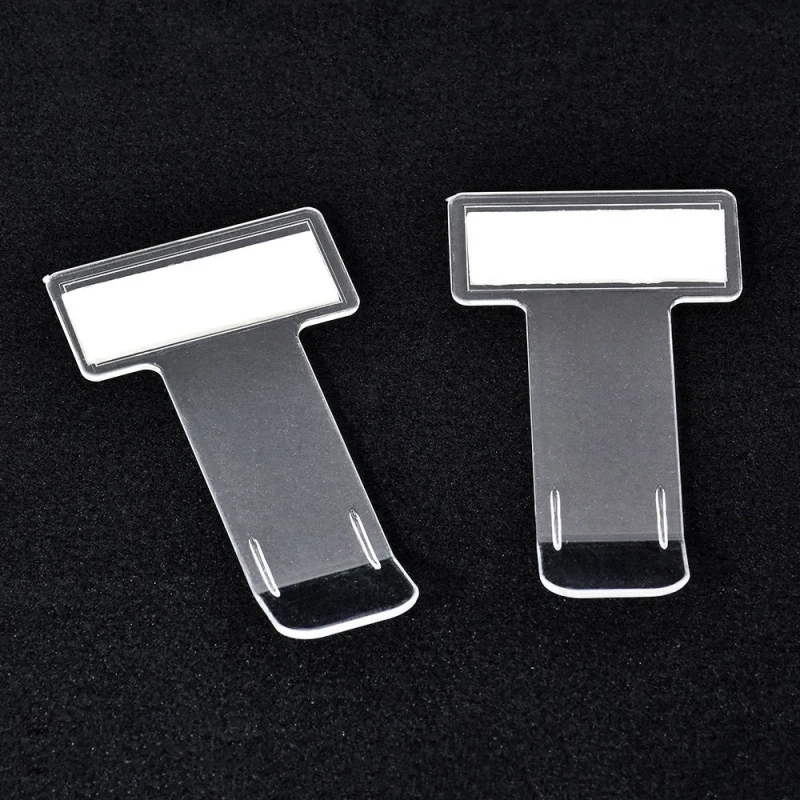 2/5pcs Car Stickers Mini Transparent Ticket Folder for VW Polo Passat B6 B5 B7 B8 Audi A3 A4 B6 B8 B7 B5 A6 C5 C6 Q5 A5 Q7