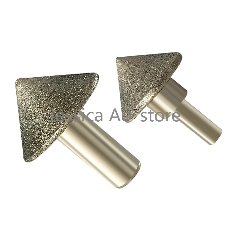 

20-60mm Jade Chamfer Tools 90 Degree Ceramic Tile Hole Cutters Diamond Grinding Head Tapered Chamfering Tool Glass Chamferer