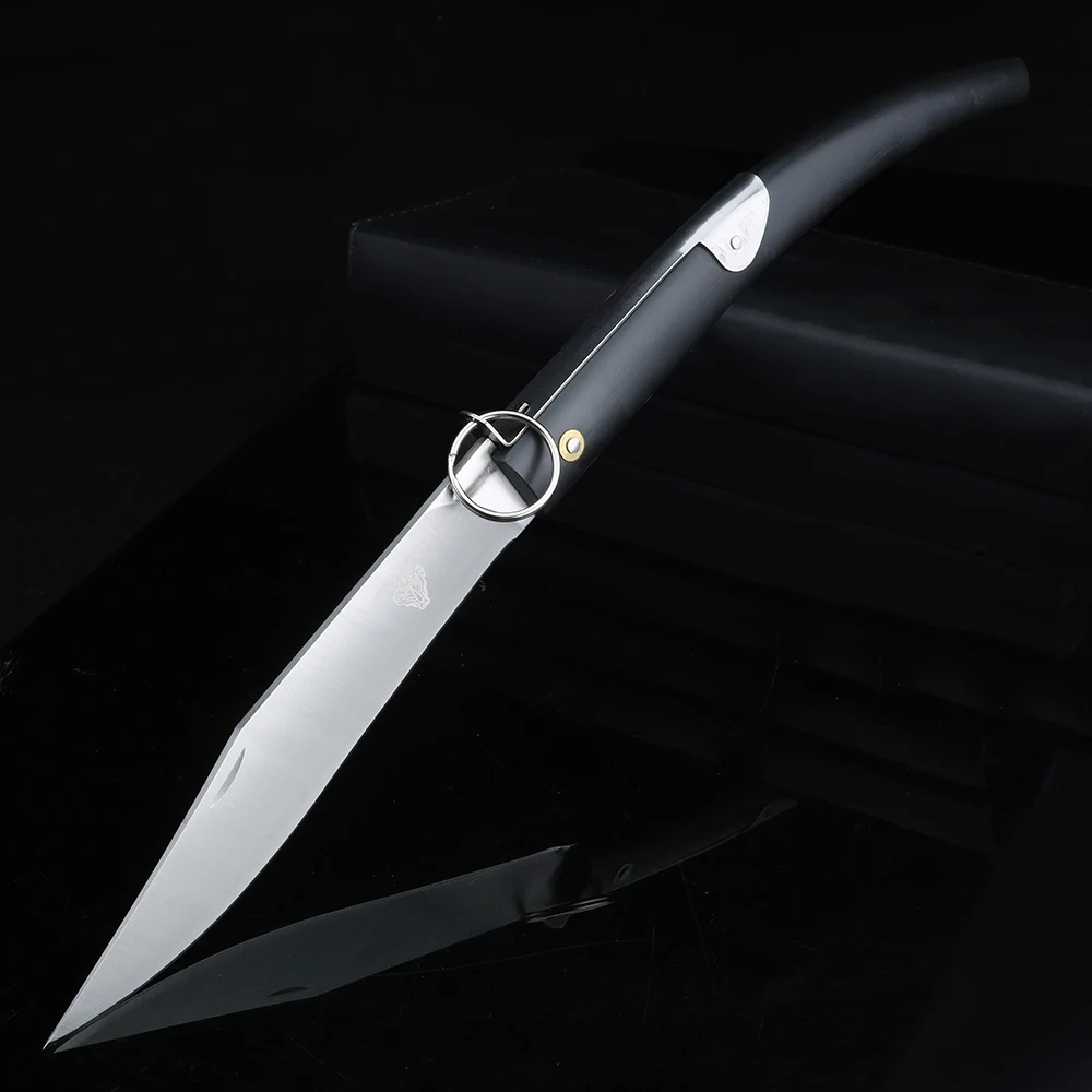 XUANFENG outdoor straight knife high hardness short knife field portable military knife self-defense survival knife