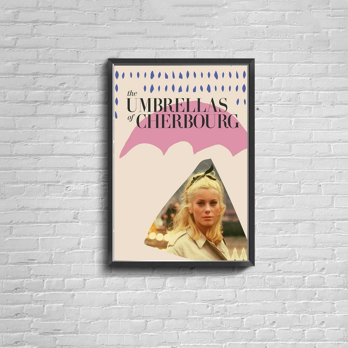 The Umbrellas of Cherbourg Movie Poster Home Decoration Wall Painting (No Frame)