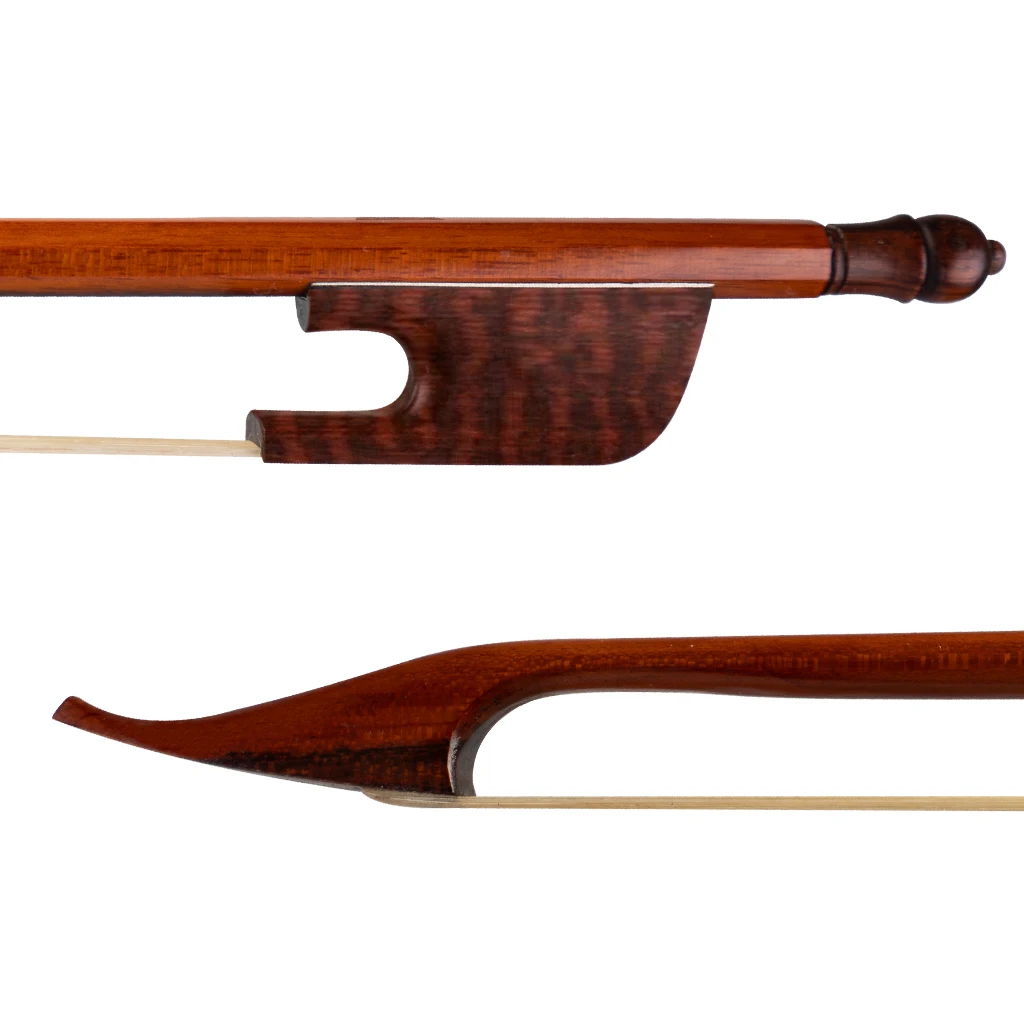 Naomi Vintage Barokke Stijl Boog Brazilwood/ Snakewood/ Carbon Fiber Boog Wit/Zwart Paardenhaar Snelle Respons 4/4 Viool gebruik