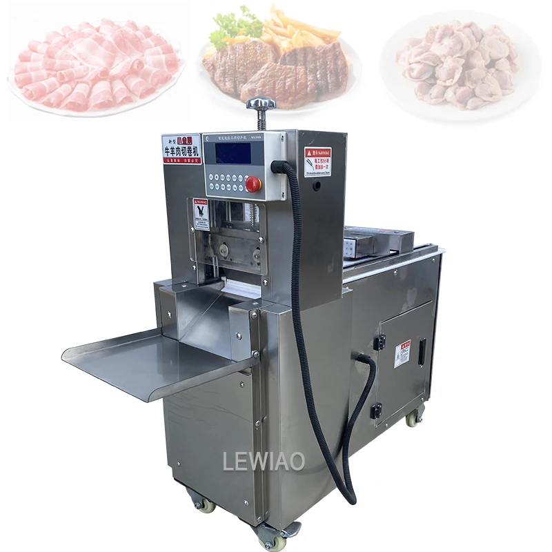 

Stainless Steel Cnc Steak Block Dicing Cutter Frozen Meat Cube Cutting Machine Adjustable Thickness