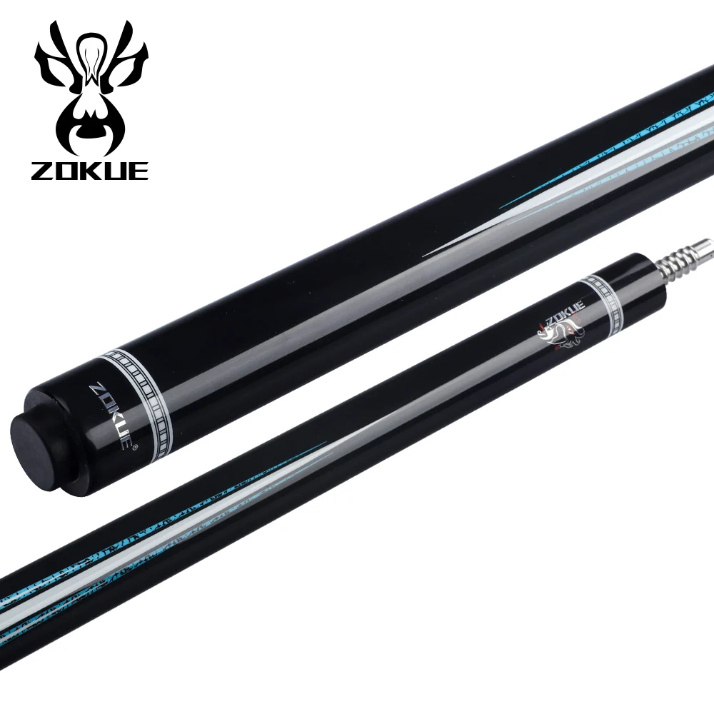 ZOKUE Carom Billiard Cue Korea 3 Cushion Cue Carom Cue Taper 12mm 142 cm  Libre Cue  Professional Stick Fit Extension