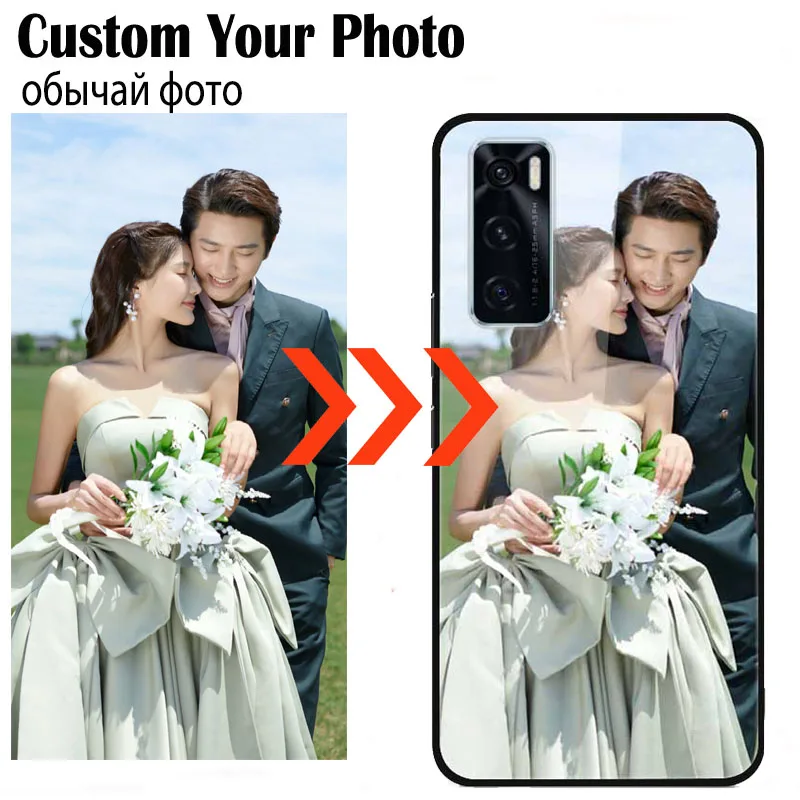 Fundas de teléfono con foto personalizada para Vivo V20 SE Y70 V2022 V2023 V2040 V20 PRO, funda de silicona DIY, diseño de nombre de imagen personalizada