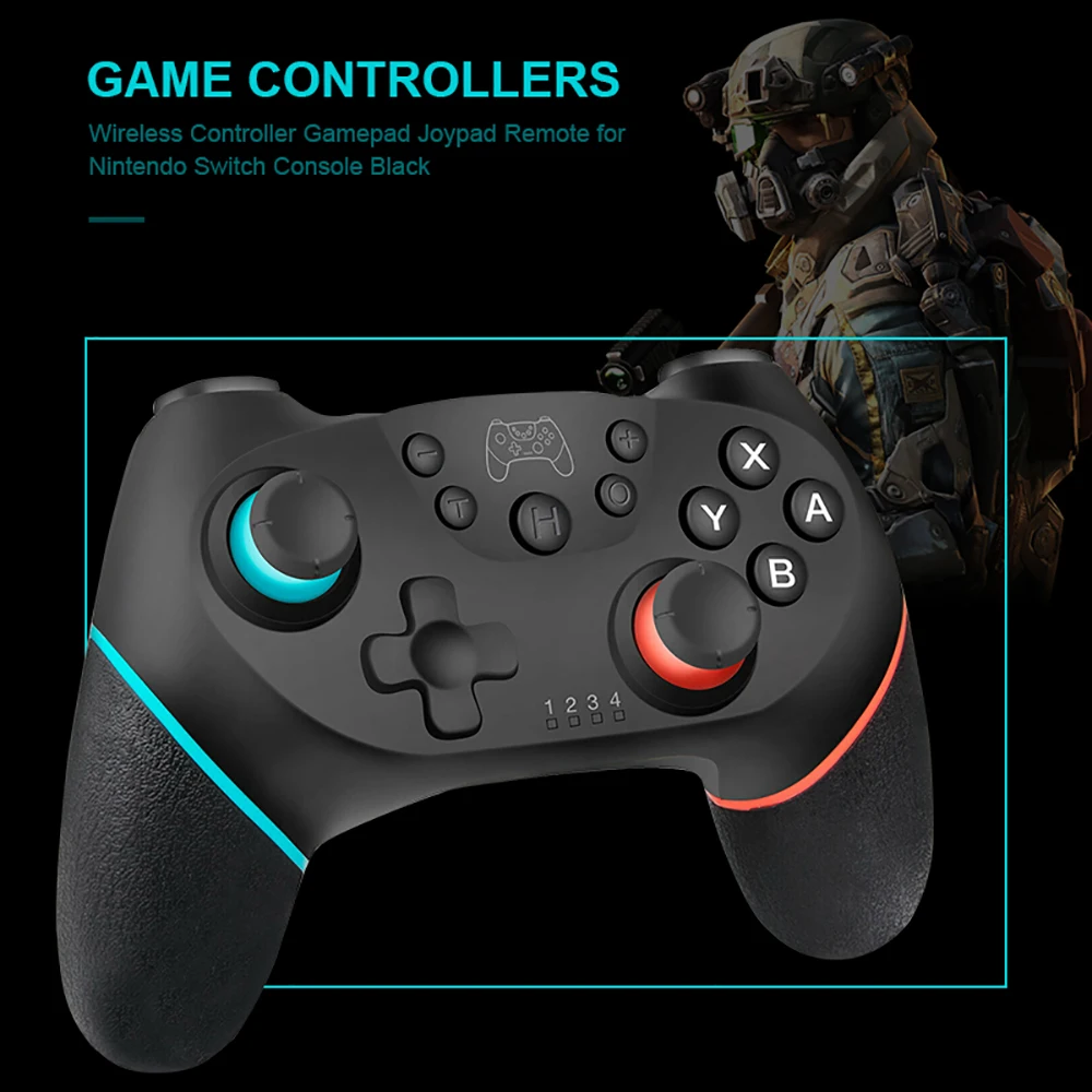 وحدة تحكم لاسلكية غمبد Joypad عن بعد بلوتوث Mpow لعبة وحدة التحكم عن أجهزة التبديل ل نينتندو سويتش برو NS-سويتش برو