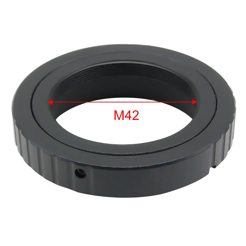 Canon Nikon Sony Olympus Pentax SLR Camera to T2 Mount M42 M42x0.75 42mm Adapter Ring for Telescope Photograph Take Photo