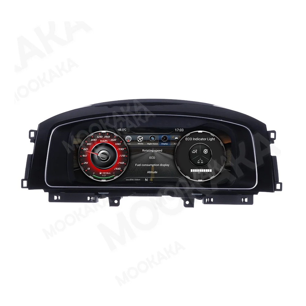 Digital Dashboard Panel Virtual Instrument Cluster CockPit LCD Speedometer for VW B8 PASSAT CC golf 7 Variant Teramont