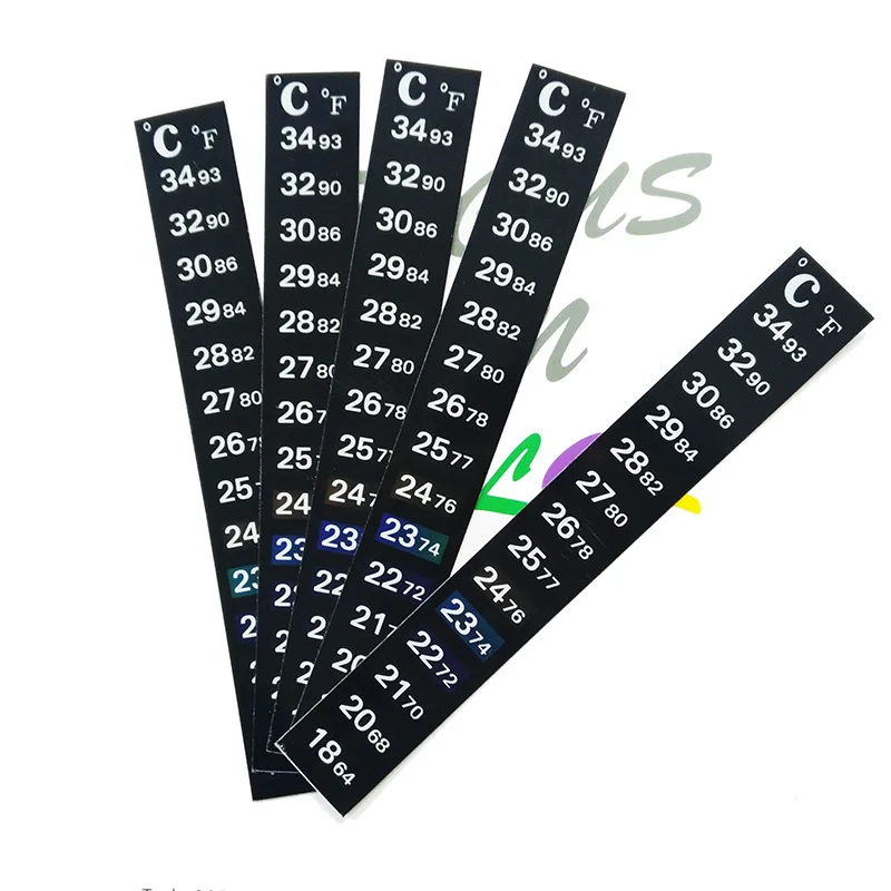 1~30PCS Temperature Measurement Stickers Temperature Control Home Accessories Tools Aquarium Thermometer Durable High Quality