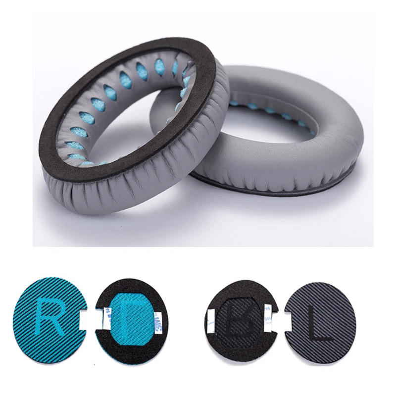 Ohr Pads Ersatz Kissen für Bose QuietComfort Kopfhörer QC35/35ii/QC25/QC15/QC2/AE2/2i/AE2W Supreme Komfort Extra Langlebig