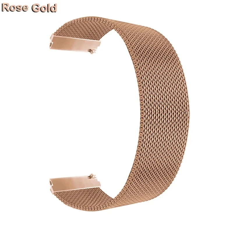 Correas de Metal para Fitbit Versa 2, pulsera Milanese Loop de acero inoxidable de lujo, accesorios de pulsera para reloj deportivo Lite/Verse2