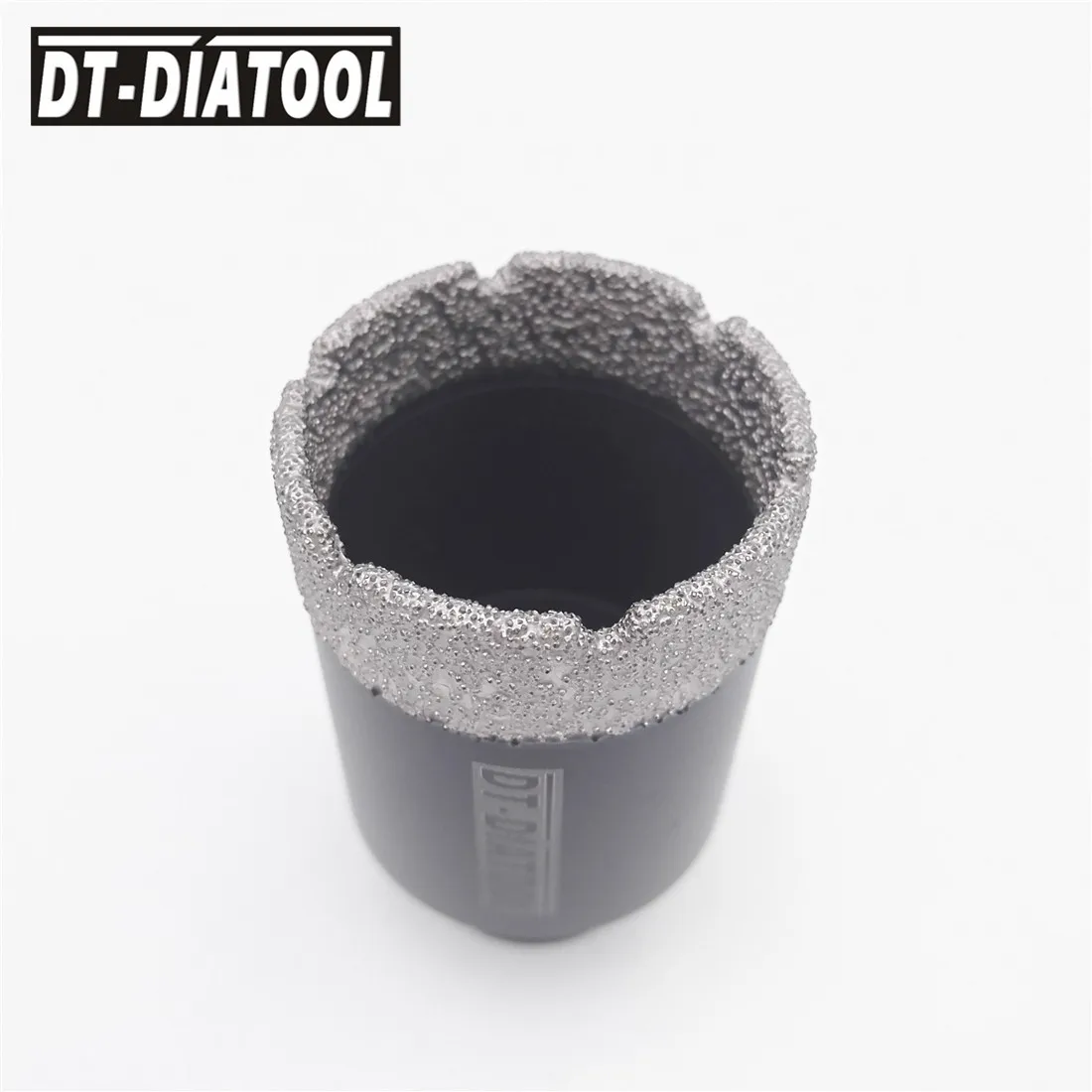 Núcleo de perfuração de diamante soldado a vácuo, tamanhos 1-3/8 ", com 2 peças, para diâmetro 5/8-11 roscas, porcelana, granito, serra de orifício de mármore