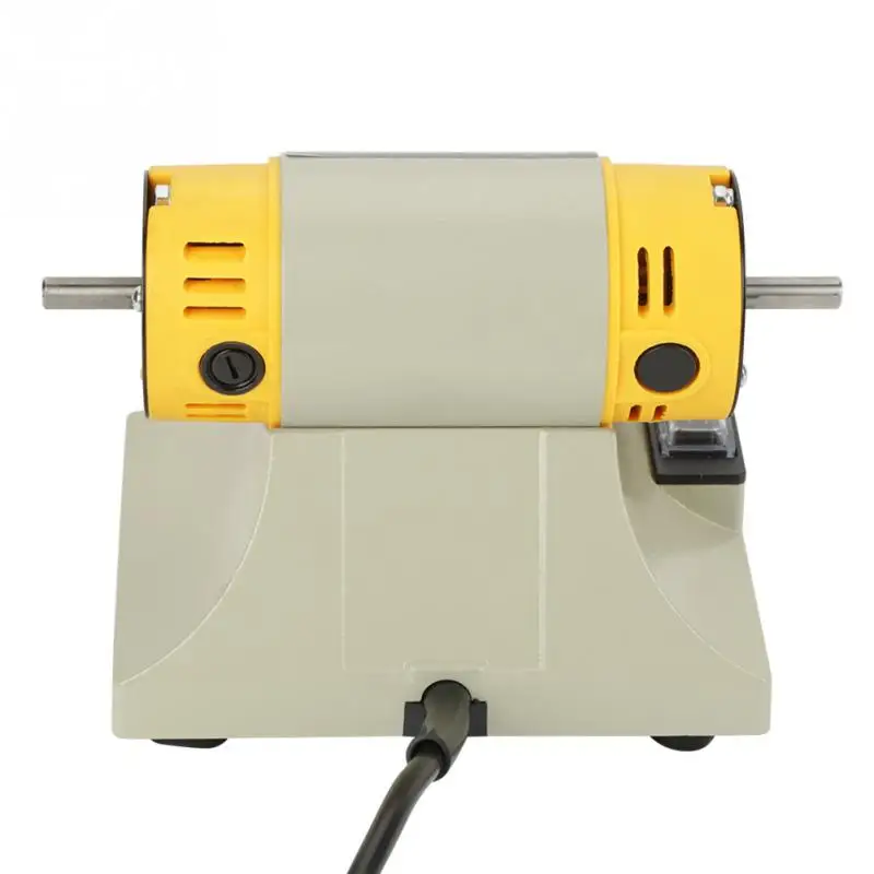 Lucidatrice 220V 350W per gioielli Smerigliatrice motore per tornio da banco dentale con accessori