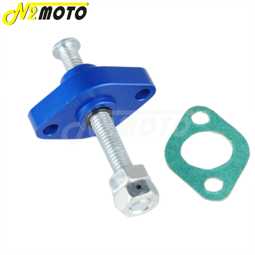 Blue Adjuster Manual Cam Timing Chain Tensioner For Yamaha Honda Kawasaki Suzuki CRF 150R CRF 250R / X 07-up KFX 400 LTZ 400