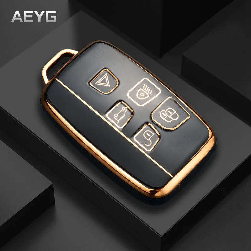 Fashion TPU Car Flip Key Case Cover For Land Rover Range Rover Sport Evoque Freelander For Jaguar XF XJ XE XJL XF Accessories image 4