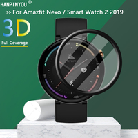 For Xiaomi Huami Amazfit Nexo Smart Watch 2 2019 Full Covering 3D Curved Plating Soft PMMA PET Film Screen Protector (Not Glass)