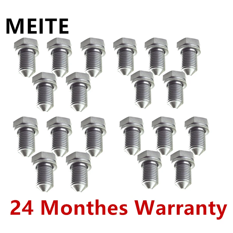 20PCS/Set Oil Pan Screw Hexagon Bolt For Audi A3 A4 Q5 Q7 A5 A6 TT For VW Eos Beetle Jetta Touareg Tiguan N90813201 N90813202