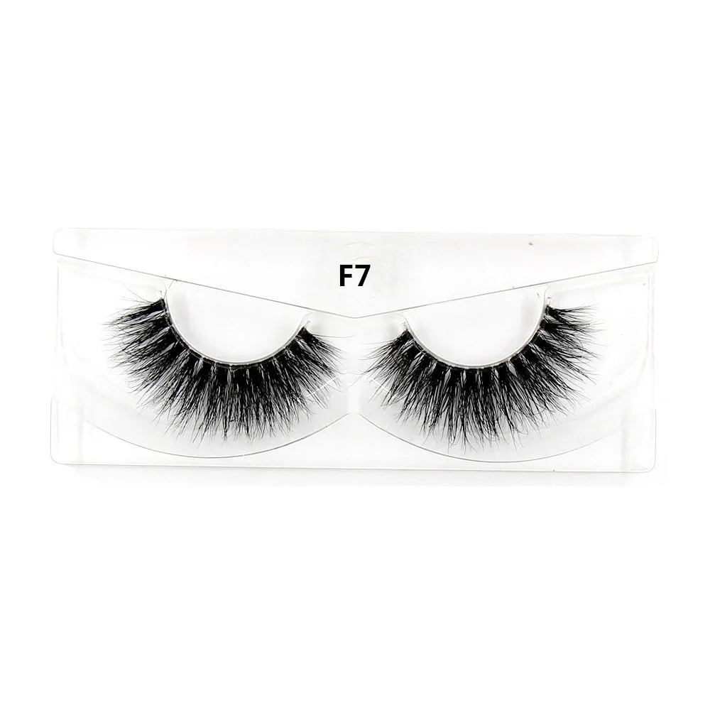 AMAOLAS Mink Eyelashes 3D Mink Lashes Natural False Eyelashes Full Strip Lashes Transparent Band Eyelashes 12 Styles Eye Lashes