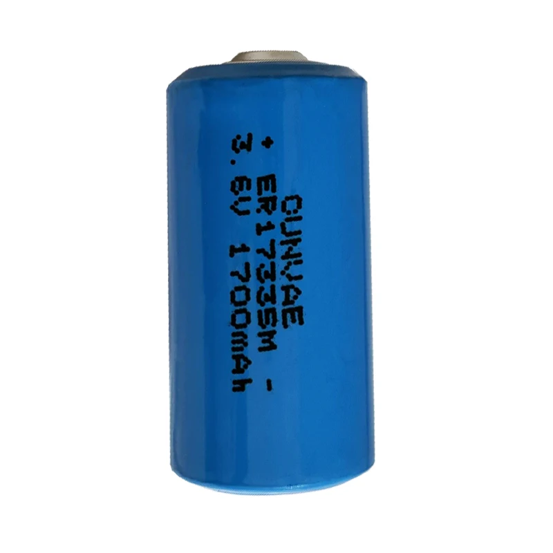 6 Batteries Li-ion 3.6V 1700mAh ER17335M 17335 CR123A à fort grossissement, pour écran de Machine d'impression PLC CNC
