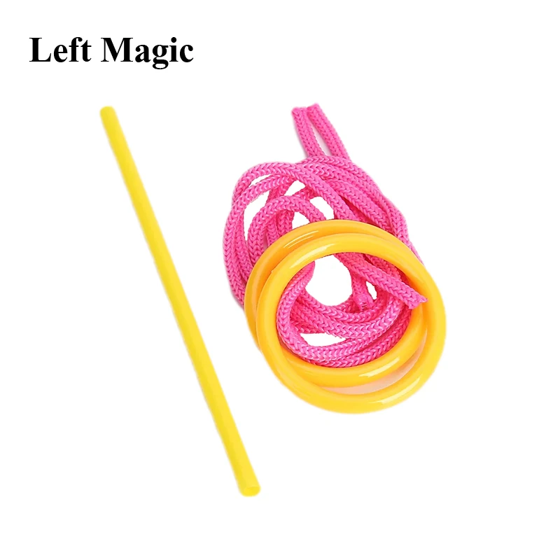 Ring Escape Magic Tricks Loop Off The Rope Magic Props Close Up Street Magic For Children Gift Illusion Gimmicks Mentalism