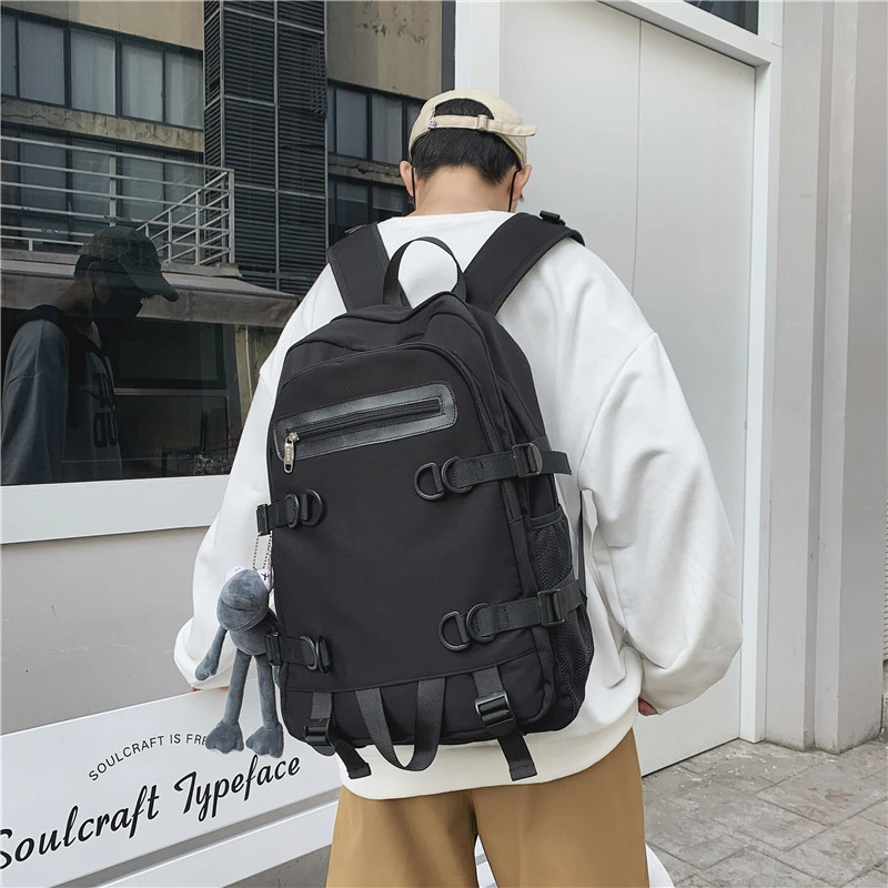 Business Laptop Backpack New Waterproof Shoulders Bags Canvas School Bag Multifunctional Travel Bagpack Mochila Casual Ruckpack