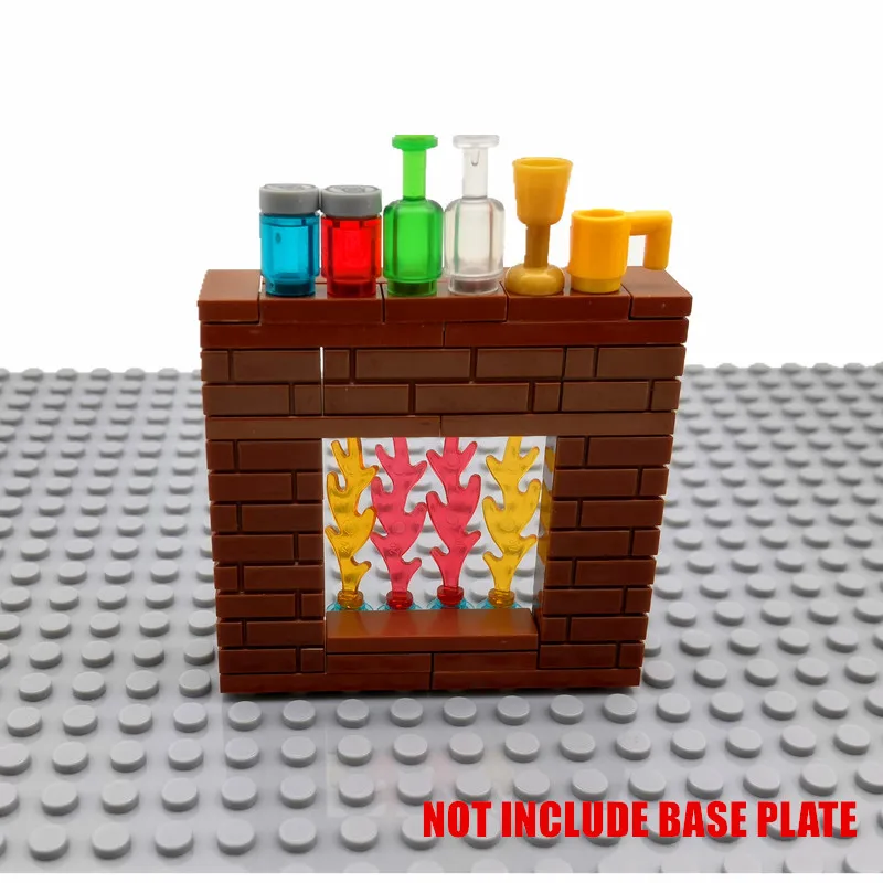 MOC Haus Möbel Bausteine Stadt Küche Zubehör DIY Spielzeug Bett Sofa Klavier Ziegel Teile Spielzeug für Kinder Jungen Geschenke