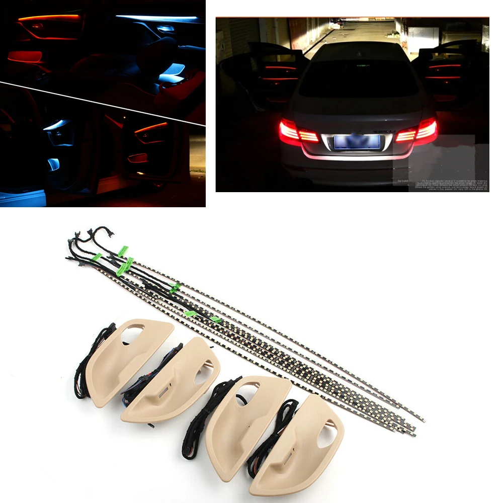 

LED Ambient Door Light Atmosphere Interior Decorative Lamp For BMW 5 Series F10 F11 F18 2010 2011 2012 2013 2014 2015 2016 2017