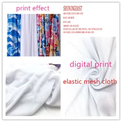 1-6 mt/los 159cm digital print spandex elastische mesh tuch persönliche kunden foto tuch für kleid futter unterwäsche sommer tuch 2075