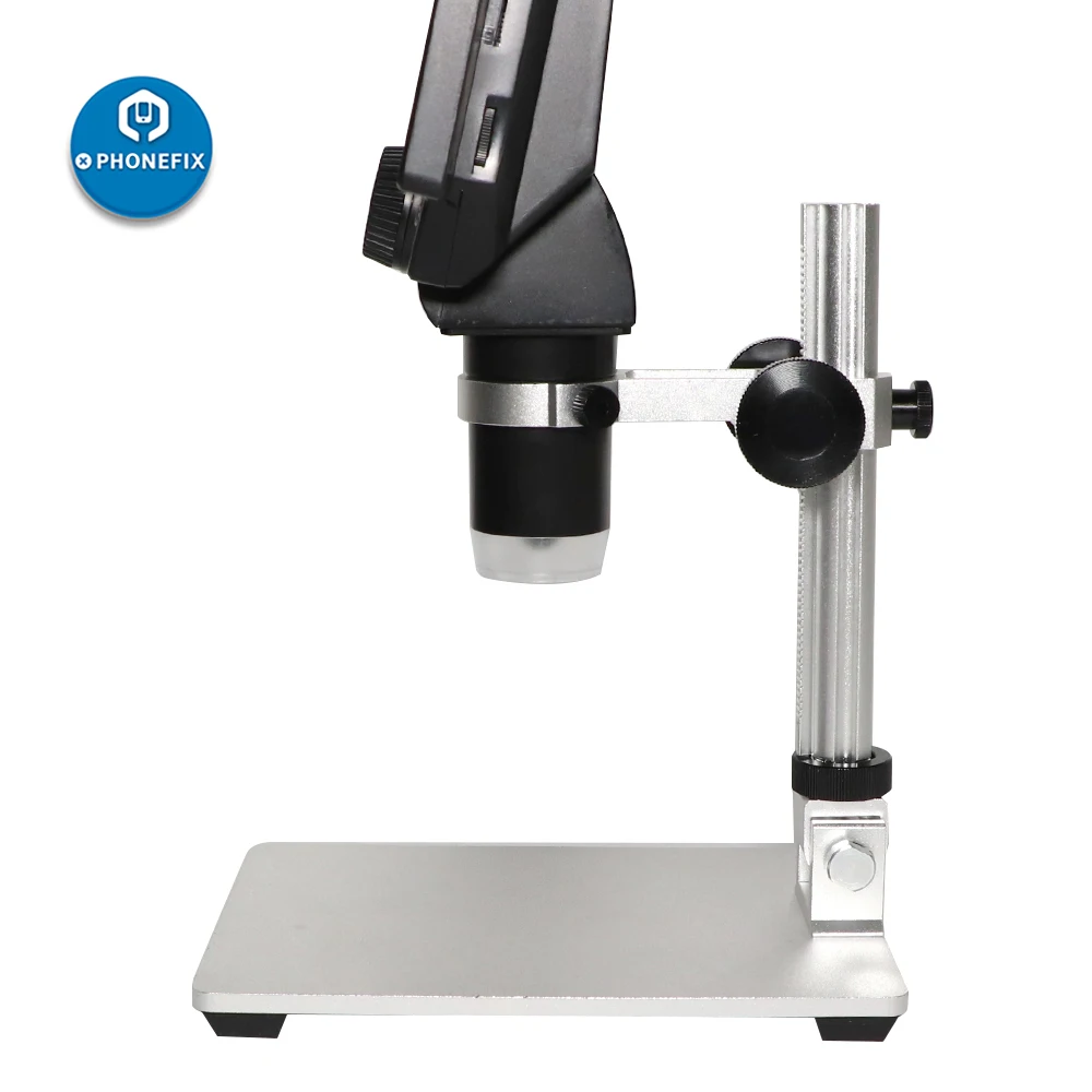 12MP 1200X USB Magnifier Electronic Microscope Portable 1080FHD 720P VGA Microscope +7 Inch HD Screen for PCB Motherboard Repair