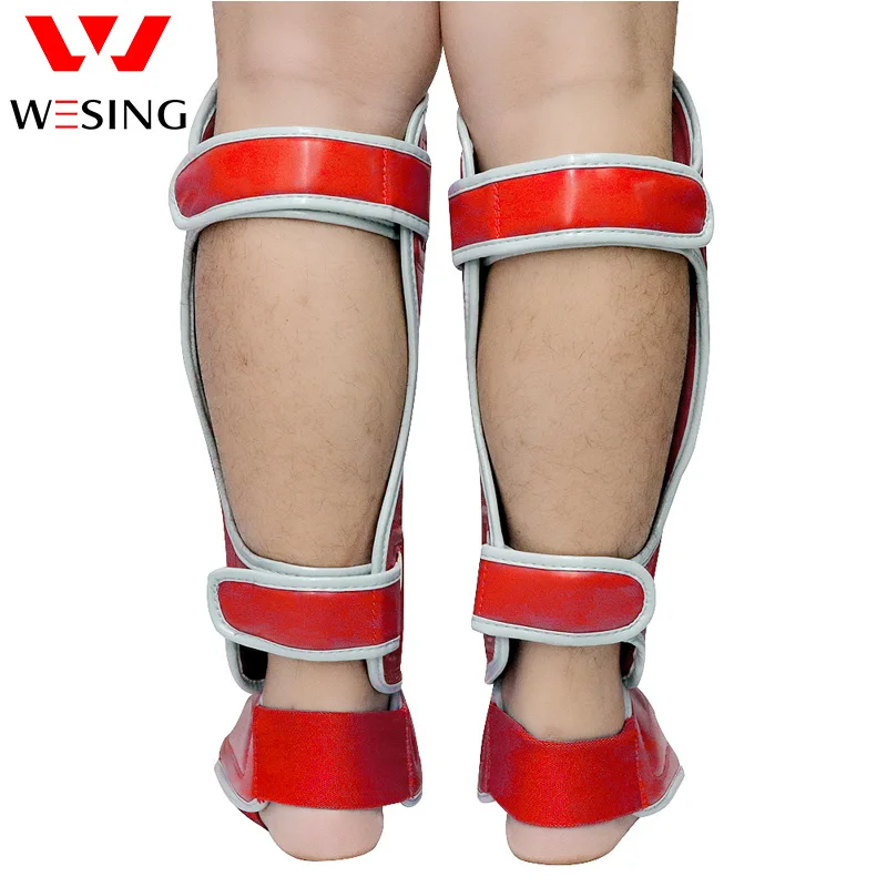 Wesing Muay Thai Boxing Shin And Instep Guards Leg Pads protector For Sparring