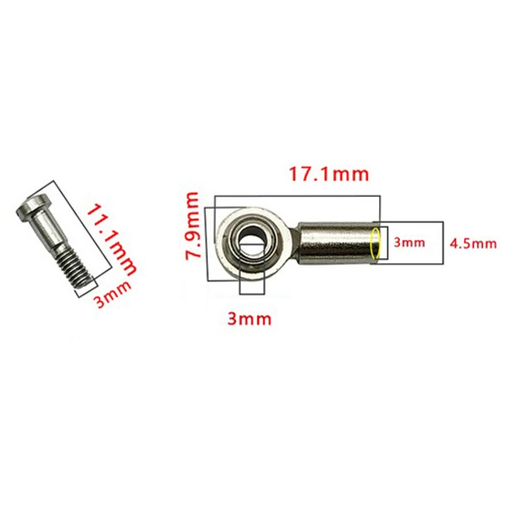 Universal Joint With Screw Flat Key Euphonium Flat Key Tenor Horn Replacements Music Instrument Parts Accessory