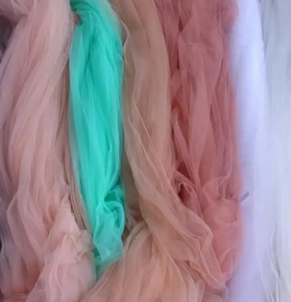 

93 colors option! soft 30 yards/lot tulle mesh net lace L-72018 african french Net Lace Fabric for dress