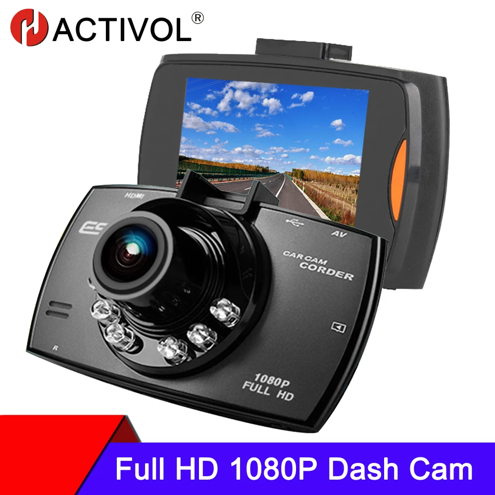 

2.4 Inch Car Camera HD 1080P Dashcam Portable Mini DVR Recorder Dash Cam Dvr Night vision Auto Vehical Shield Car Cam cameras