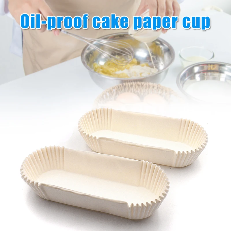 

Christmas Baking Paper Liners Straight Loaf Tin Non-stick Bakeware Parchment Greaseproof Cake Cupcake Paper Bread Liner Kitchen