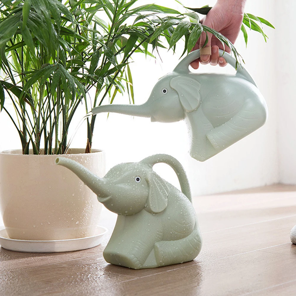 Regador tipo elefante, garrafa de água, para jardim, flores, suculentas, para casa, ferramenta de jardinagem