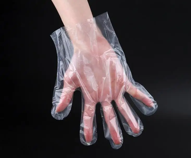 100Pcs/Bag Plastic Disposable Gloves Food Prep Gloves for Kitchen Cooking,Cleaning,Food Handling Kitchen Accessories SN2887