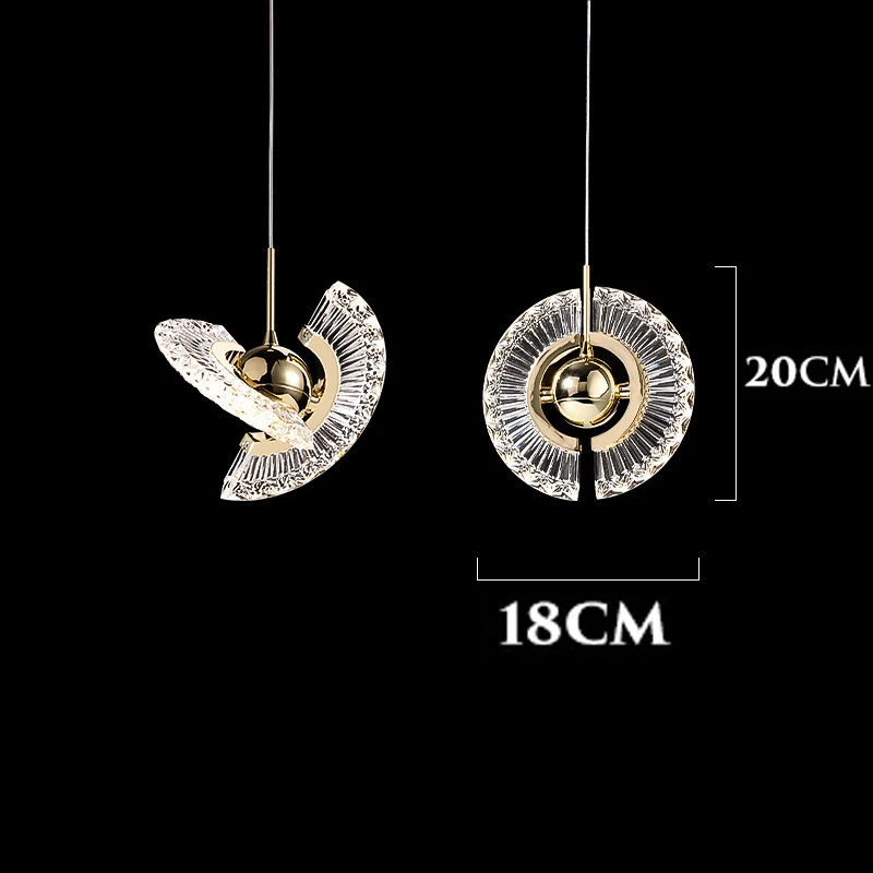 Modern Creative LED Pendant Lights Dining Room Island Rotatable Hanging Light Restaurant Coffee Kitchen Home Decor Pendant Lamp