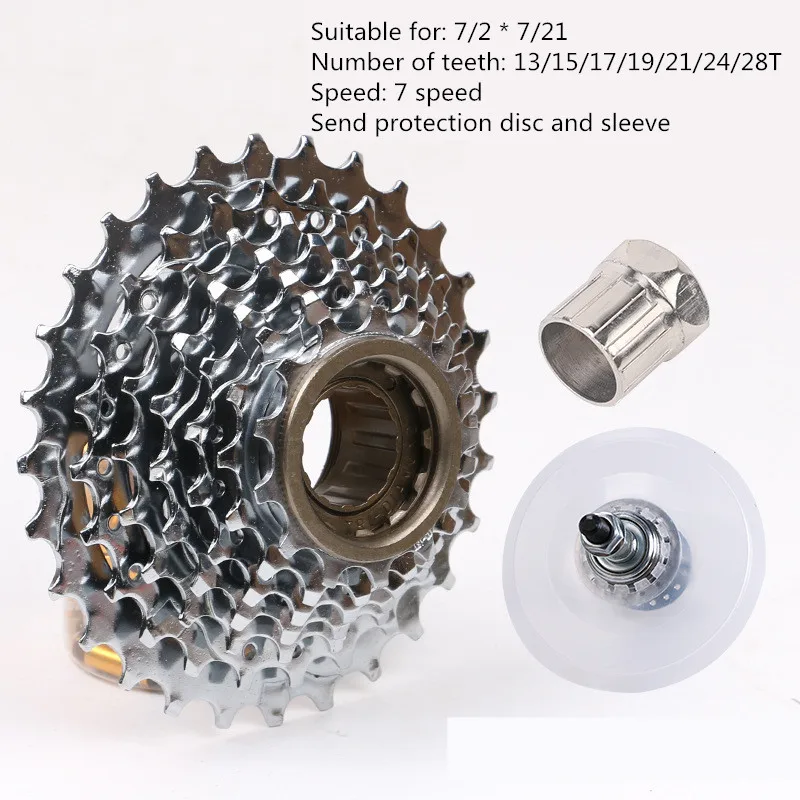 Mountain Bike Threaded flywheel Rotating Bicycle Flywheel 6 7 8 9 10 Speed Variable 28T 32T 36T Universal mtb Freewheel