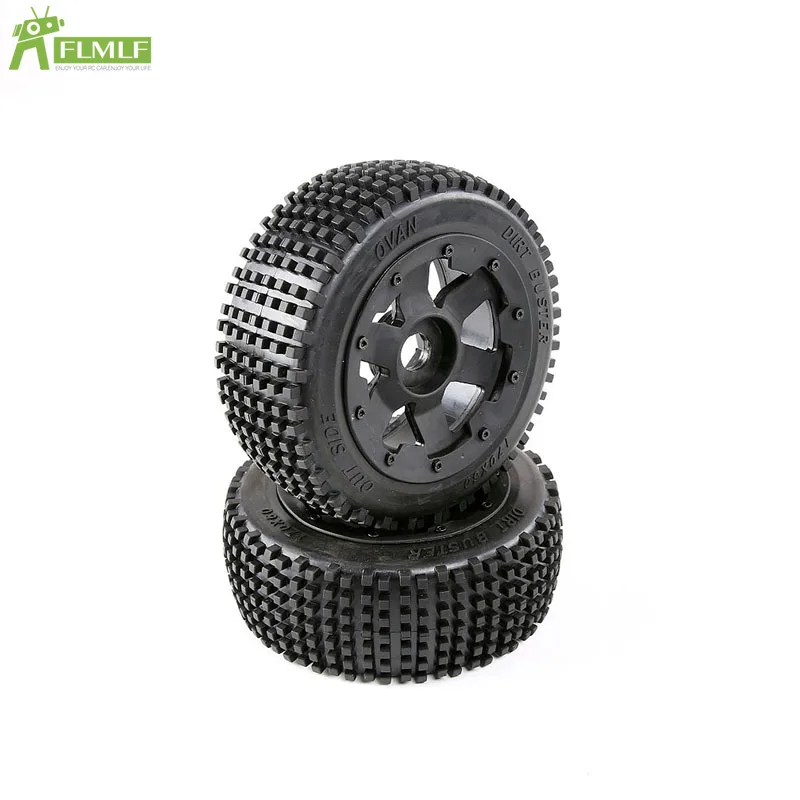 

Front or Rear Wheel Tyre Off-road Small Nail Tire Assembly Set for 1/5 HPI ROFUN BAHA ROVAN KM BAJA 5B Rc Car Toys Games Parts