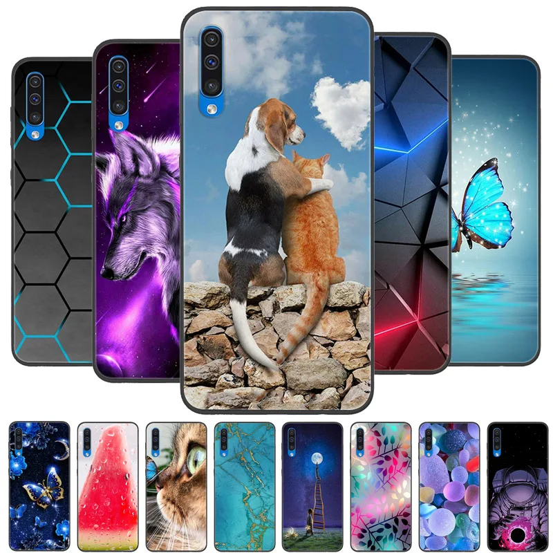 For Samsung A50 Case Silicone TPU Back Cover Phone Case For Samsung Galaxy A30s A50s A50 A505 A505F Soft Case Bumper A 30S 50