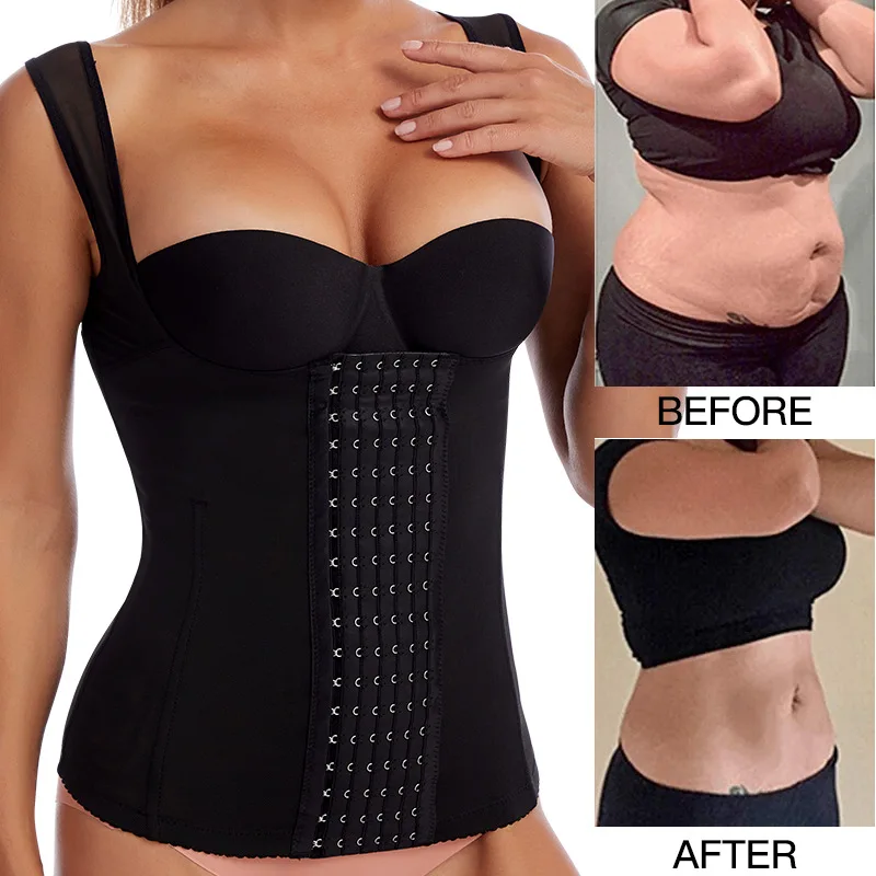 

Women Vest Corset Sexy Plus Size Slimming Belt Postpartum Waist Trainer High Quality Shaperwear Breasted Belly Girdle Waist