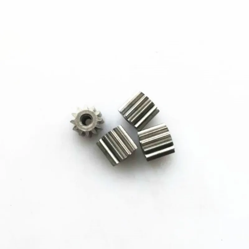 10pcs/lot 0.7 Modulus Iron Base Small Gear 12 Teeth Bore 3.12mm for DIY Aircraft Parts Model Spindle Miniature Pinion