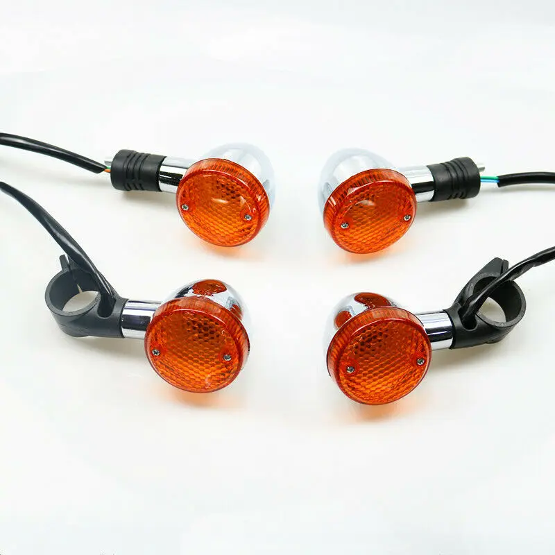 

Front& Rear Turn Signal Indicator Light For Honda STEED 400 600 750 Magna 250