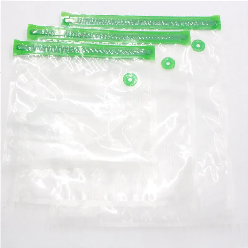 20Pcs Vacuum Sealer Bags Reusable Food Storage Bag Household Vacuum Food Sealer Ziplock Bag With Hand Pump Sealing Clips